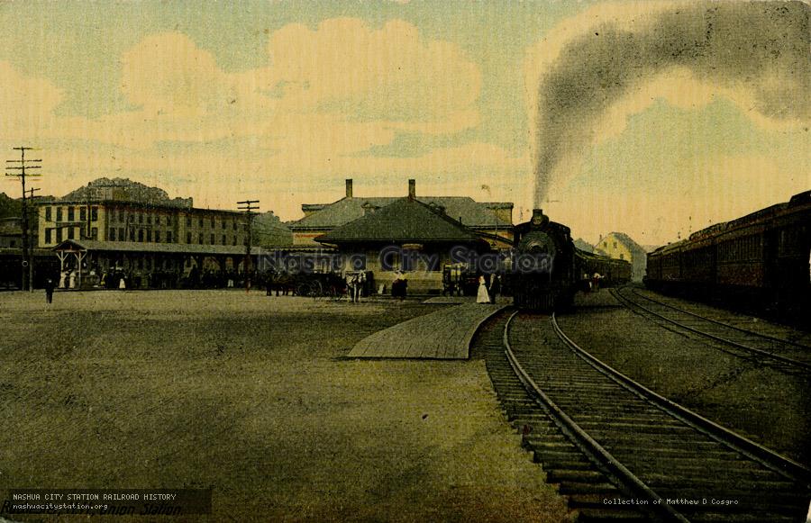 Postcard: Rochester, N.H., Union Station